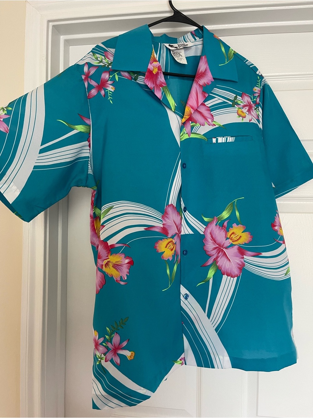 Hilo Hattie Vintage Tropical Floral Hawaiian Shirt - XL
